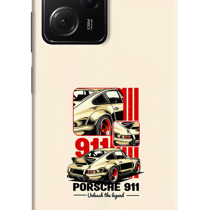 Classic Porsche 911 Poco X5 Pro 5G Hard Case Back Cover by Casekaro