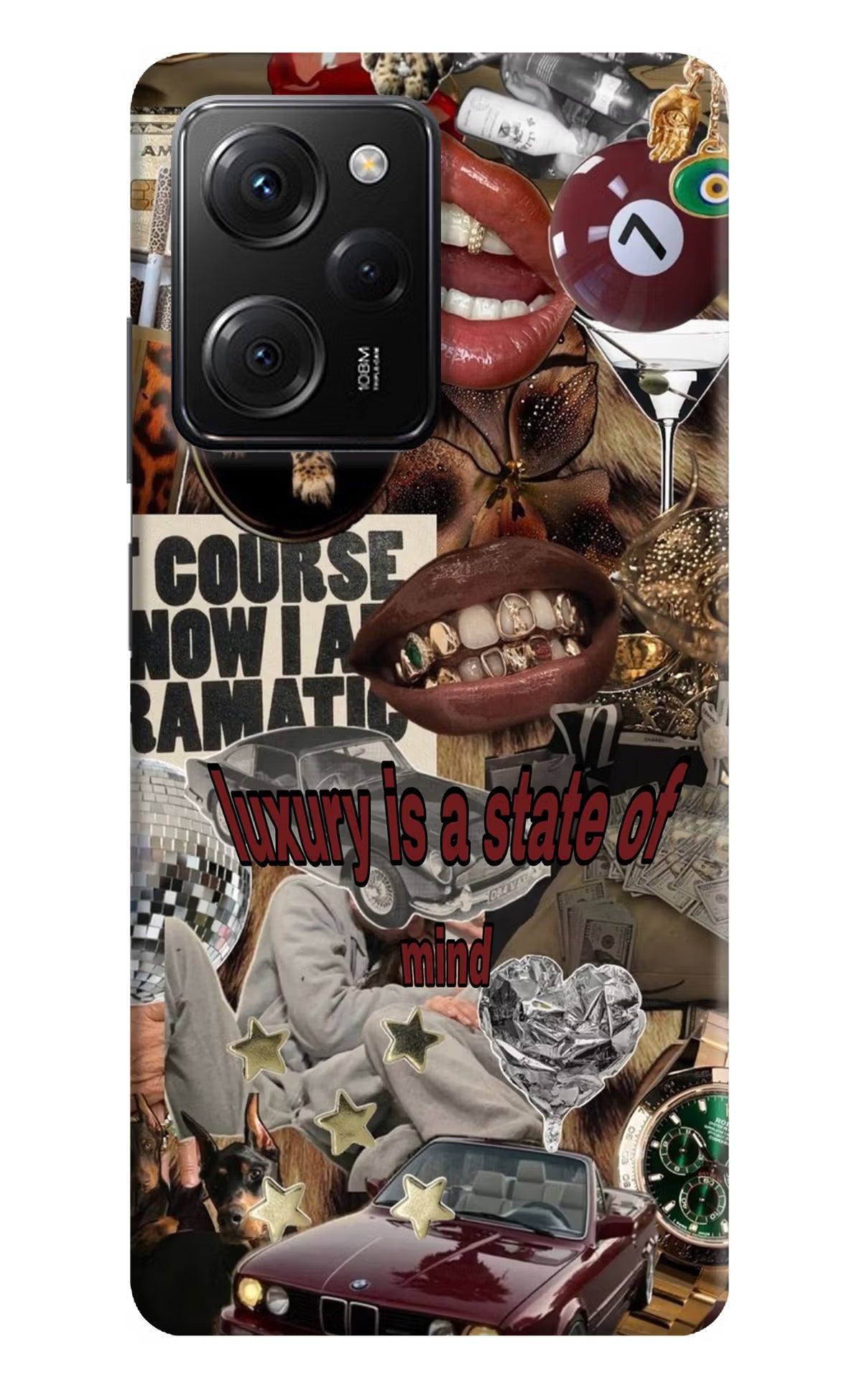 Luxury Poco X5 Pro 5G Hard Case Back Cover by Casekaro