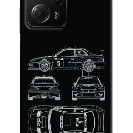WRC'99 Poco X5 Pro 5G Hard Case Back Cover by Casekaro