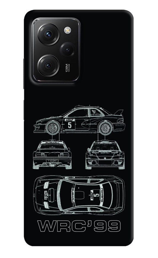 WRC'99 Poco X5 Pro 5G Hard Case Back Cover by Casekaro