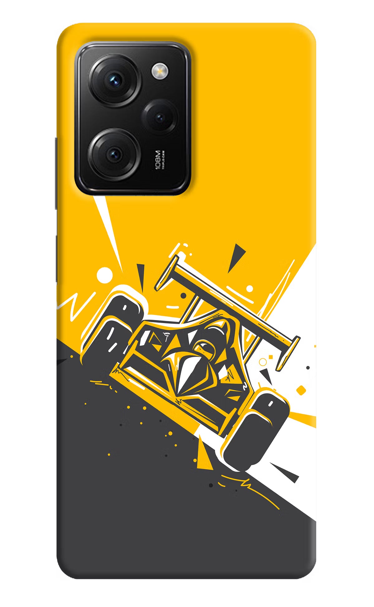 Track King Poco X5 Pro 5G Hard Case Back Cover by Casekaro