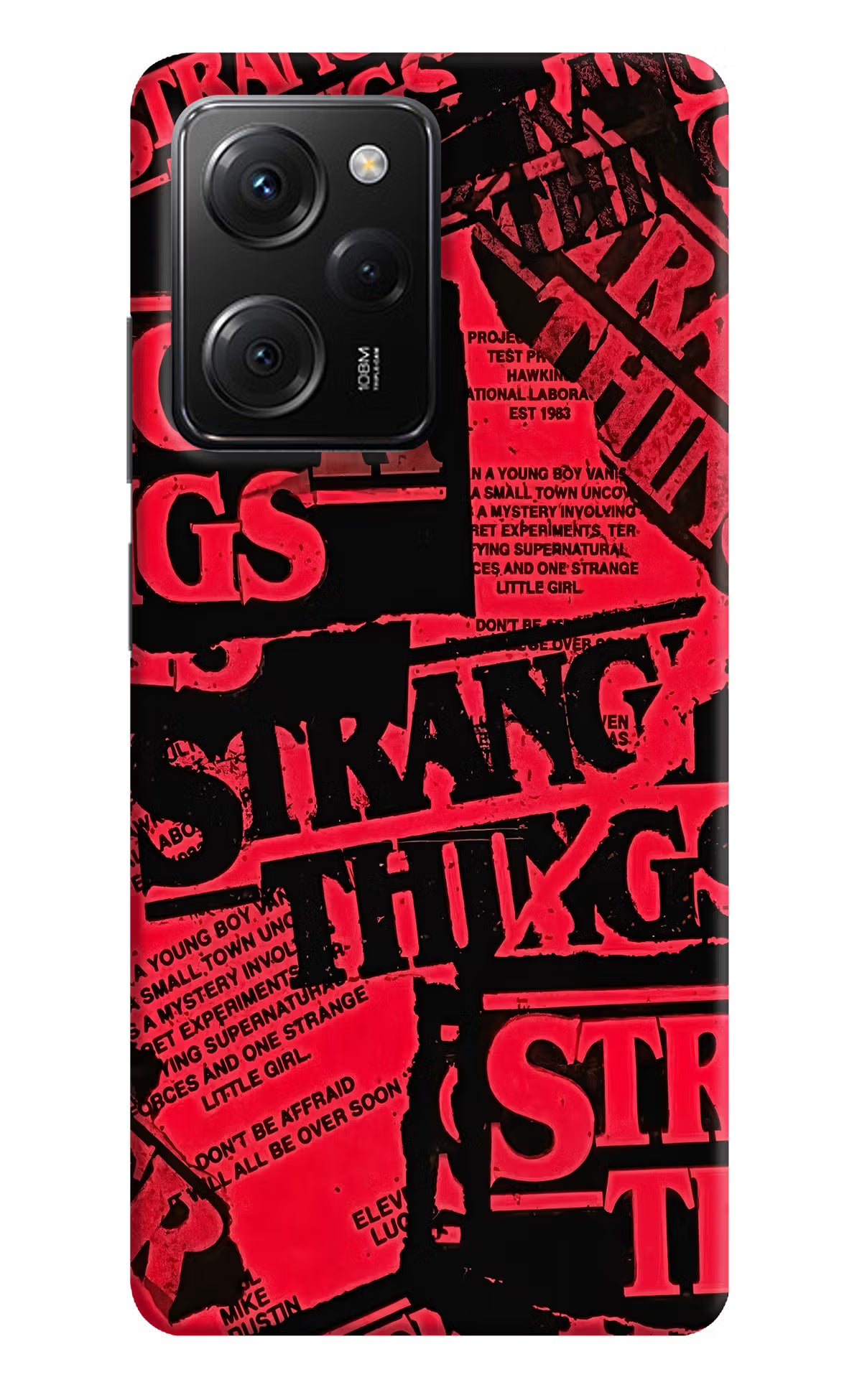 Ordinary Things Poco X5 Pro 5G Hard Case Back Cover by Casekaro