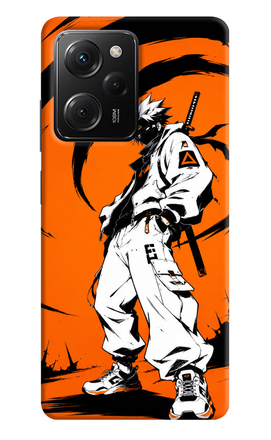 Street Samurai  Poco X5 Pro 5G Hard Case Back Cover by Casekaro