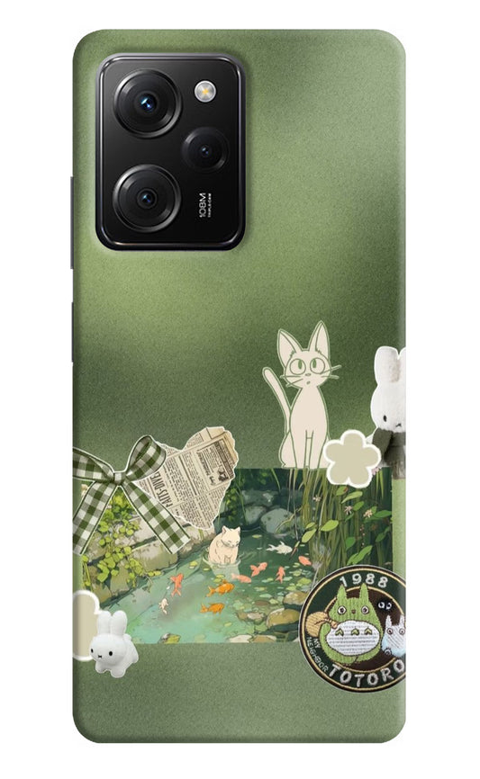 Aesthetic anime Poco X5 Pro 5G Hard Case Back Cover by Casekaro