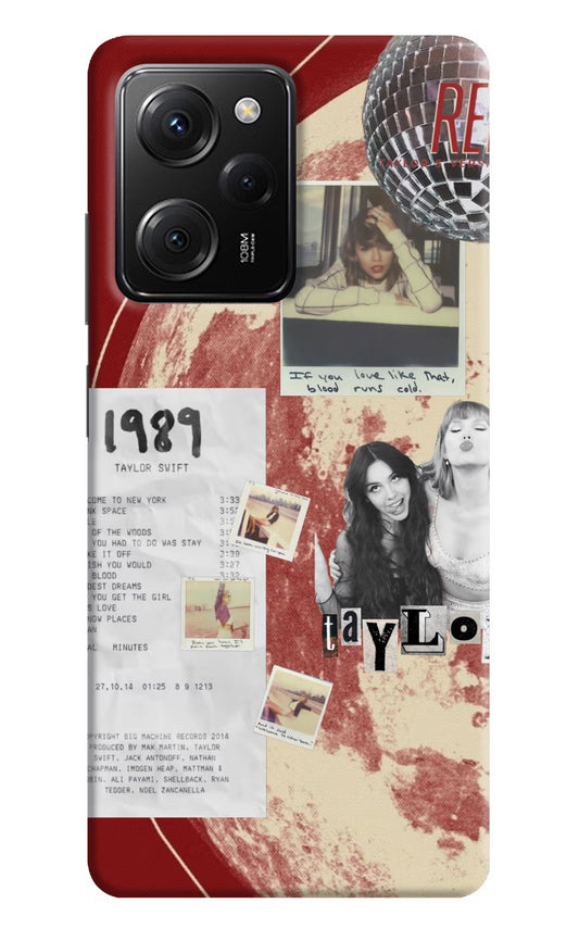 Taylor Swift Poco X5 Pro 5G Back Cover