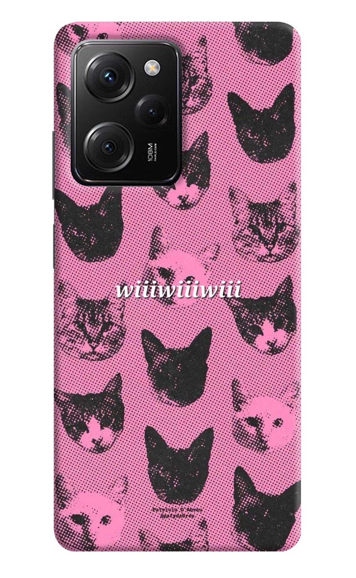 Pink Cats Poco X5 Pro 5G Back Cover