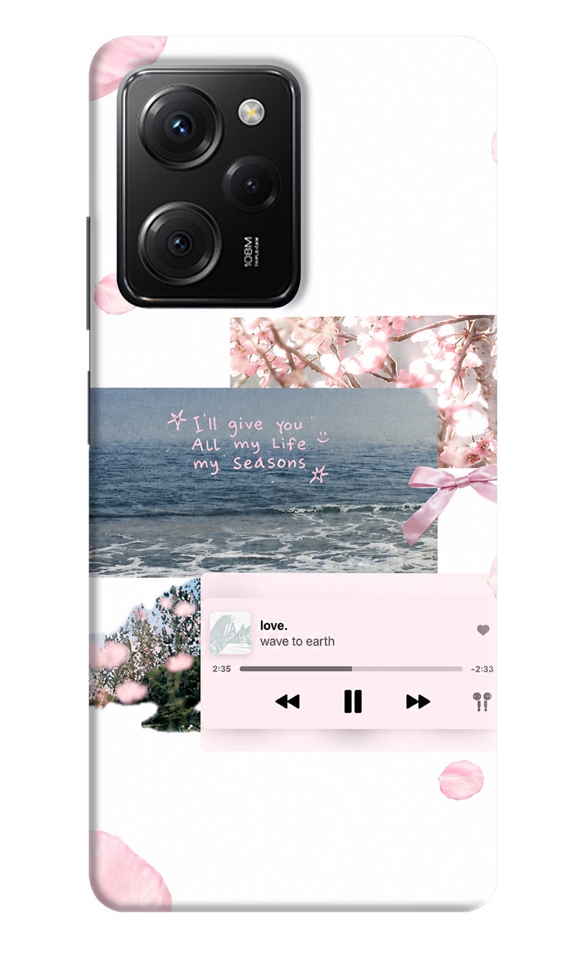 Wave to earth Poco X5 Pro 5G Back Cover