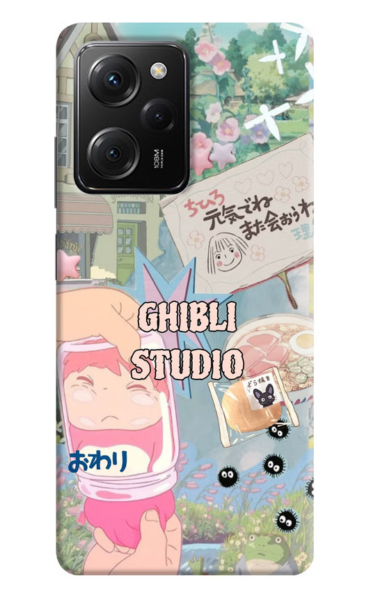 Studio Ghibli Poco X5 Pro 5G Back Cover