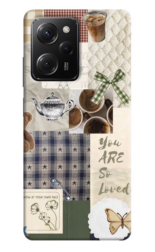 Cookie Poco X5 Pro 5G Hard Case Back Cover by Casekaro