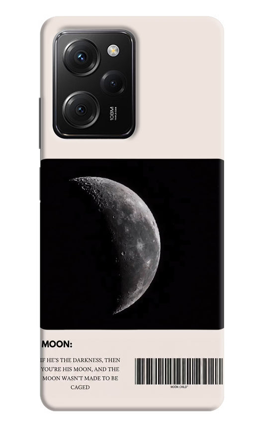 Moon Phase Poco X5 Pro 5G Hard Case Back Cover by Casekaro