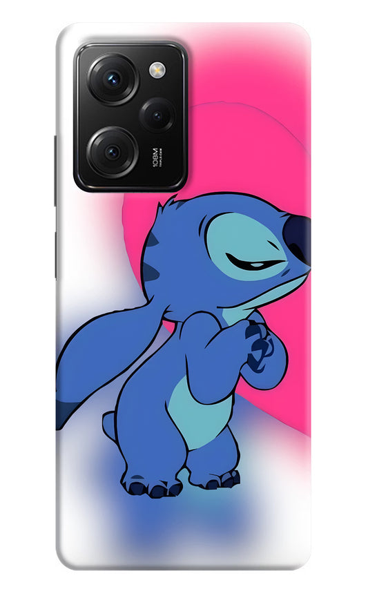 Stitch Hug Poco X5 Pro 5G Hard Case Back Cover by Casekaro