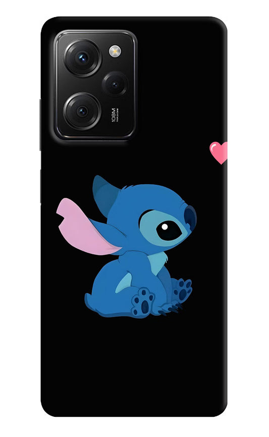 Stitch Crush Poco X5 Pro 5G Hard Case Back Cover by Casekaro