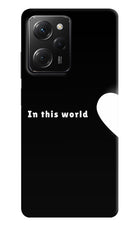 This World Poco X5 Pro 5G Hard Case Back Cover by Casekaro