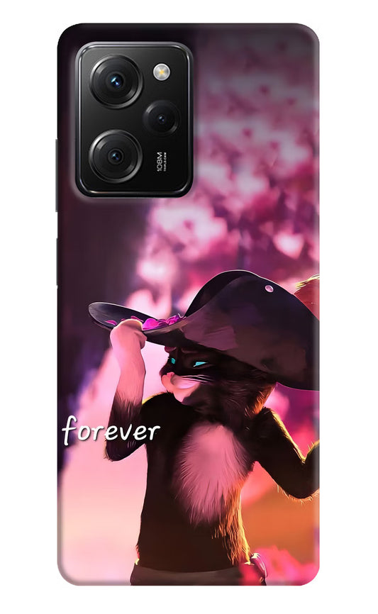 Forever Cat Poco X5 Pro 5G Hard Case Back Cover by Casekaro