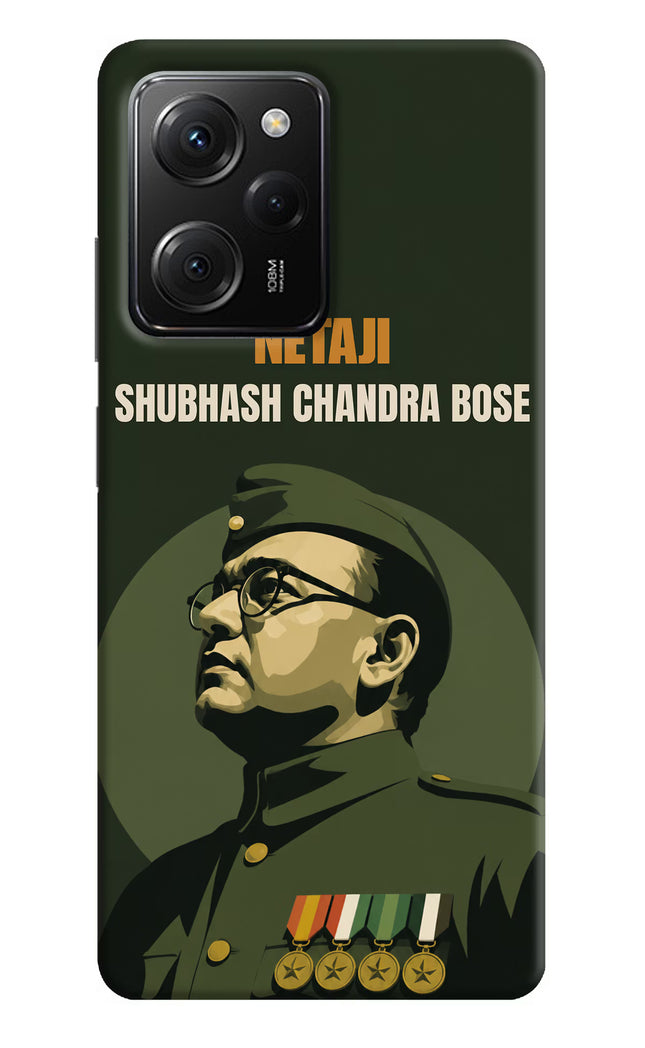 Netaji Legacy Poco X5 Pro 5G Hard Case Back Cover by Casekaro