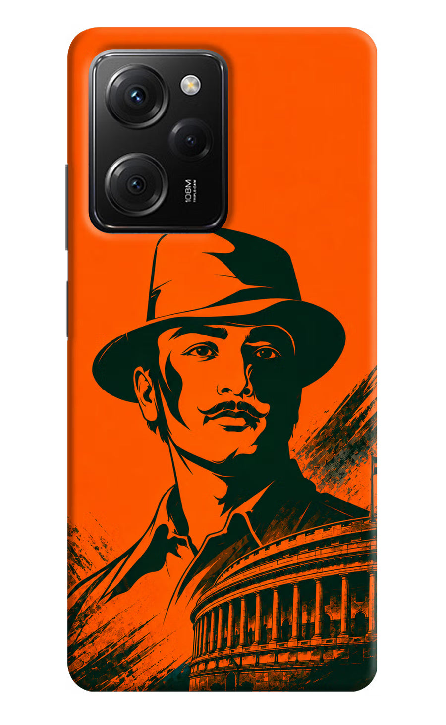 Bhagat Singh Legacy Poco X5 Pro 5G Back Cover, Hard case