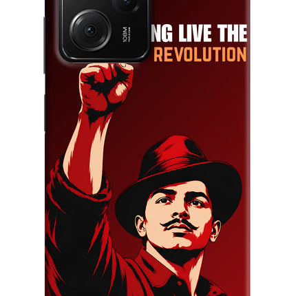 Bhagat Singh Revolution Poco X5 Pro 5G Hard Case Back Cover by Casekaro
