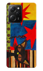 Pop Cat Poco X5 Pro 5G Hard Case Back Cover by Casekaro