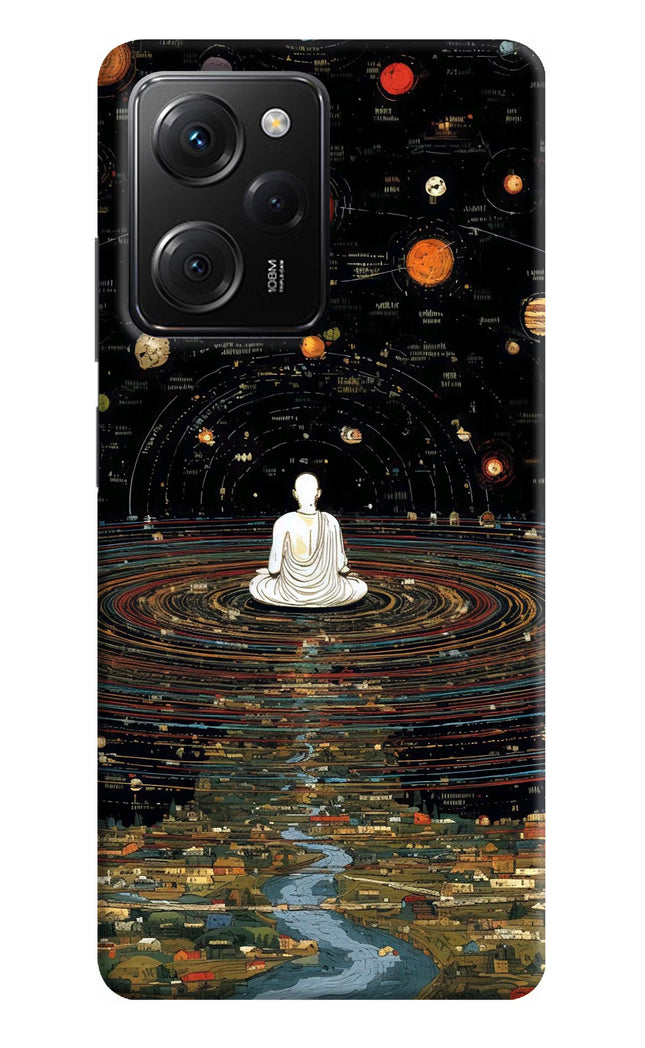Space Monk Poco X5 Pro 5G Hard Case Back Cover by Casekaro