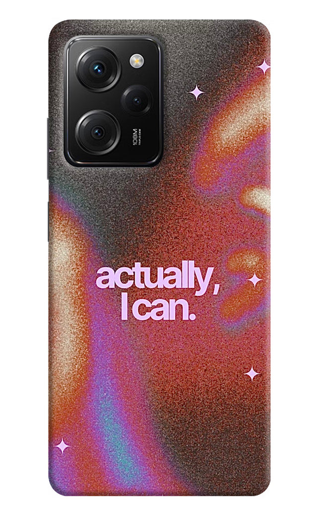 Pink Aura Poco X5 Pro 5G Hard Case Back Cover by Casekaro