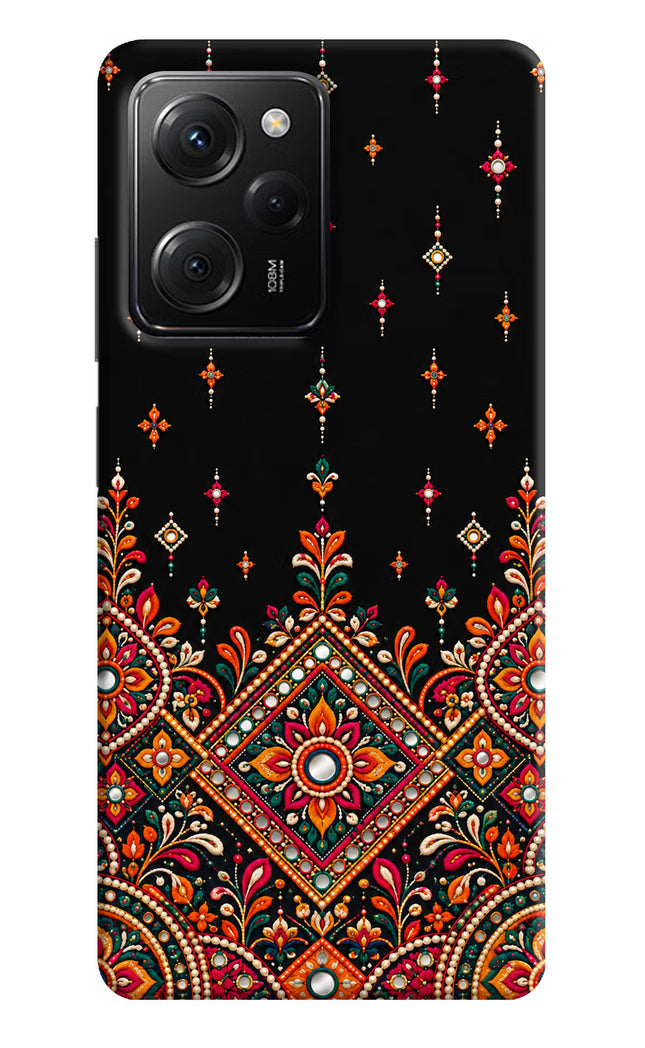 Noir Mehfil Poco X5 Pro 5G Hard Case Back Cover by Casekaro