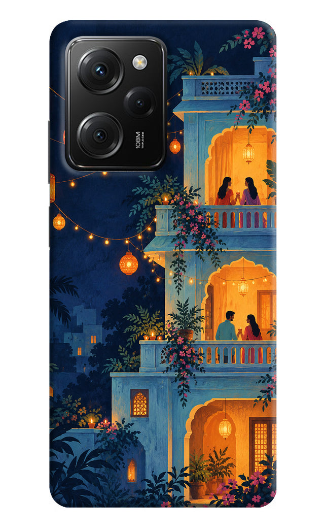 Balcony Glow Poco X5 Pro 5G Hard Case Back Cover by Casekaro