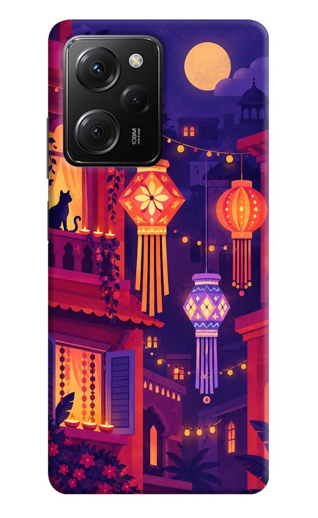Lantern Lane Poco X5 Pro 5G Hard Case Back Cover by Casekaro