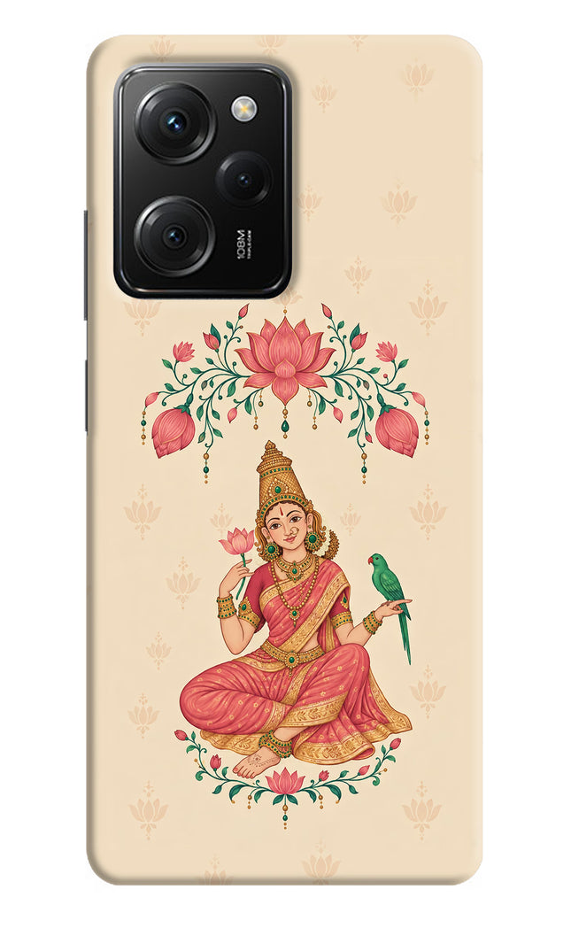 Goddess Lakshmi Poco X5 Pro 5G Hard Case Back Cover by Casekaro