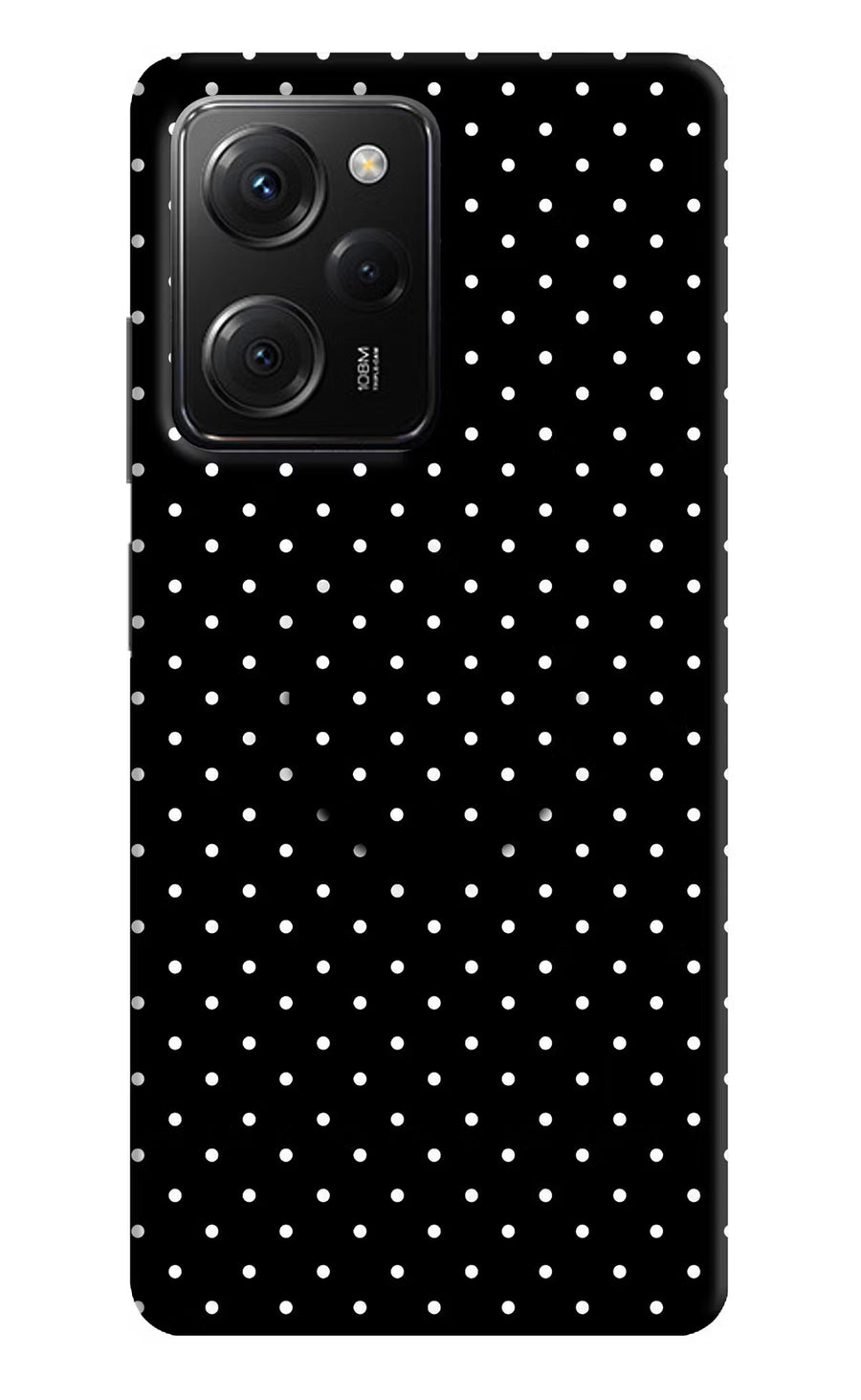 White Dots Poco X5 Pro 5G Pop Case, Hard case