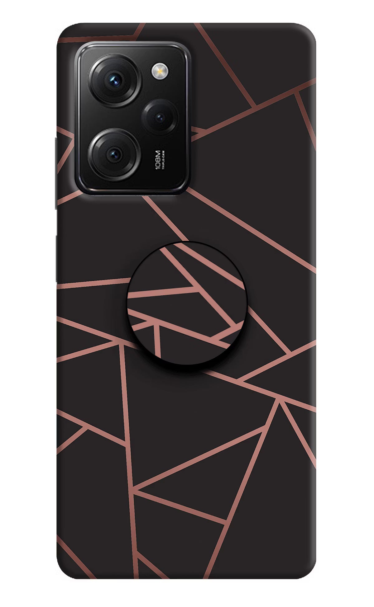 Geometric Pattern Poco X5 Pro 5G Pop Case by Casekaro