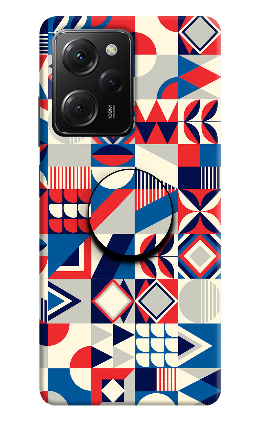 Colorful Pattern Poco X5 Pro 5G Pop Case, Hard case