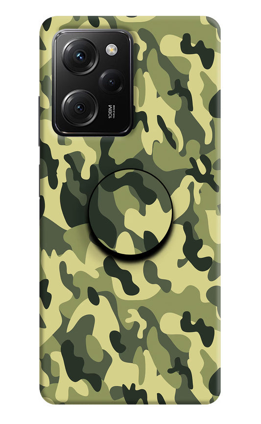 Camouflage Poco X5 Pro 5G Pop Case by Casekaro