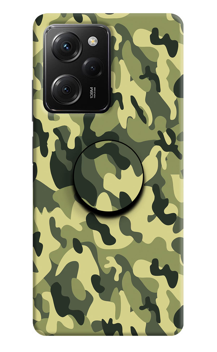 Camouflage Poco X5 Pro 5G Pop Case, Hard case