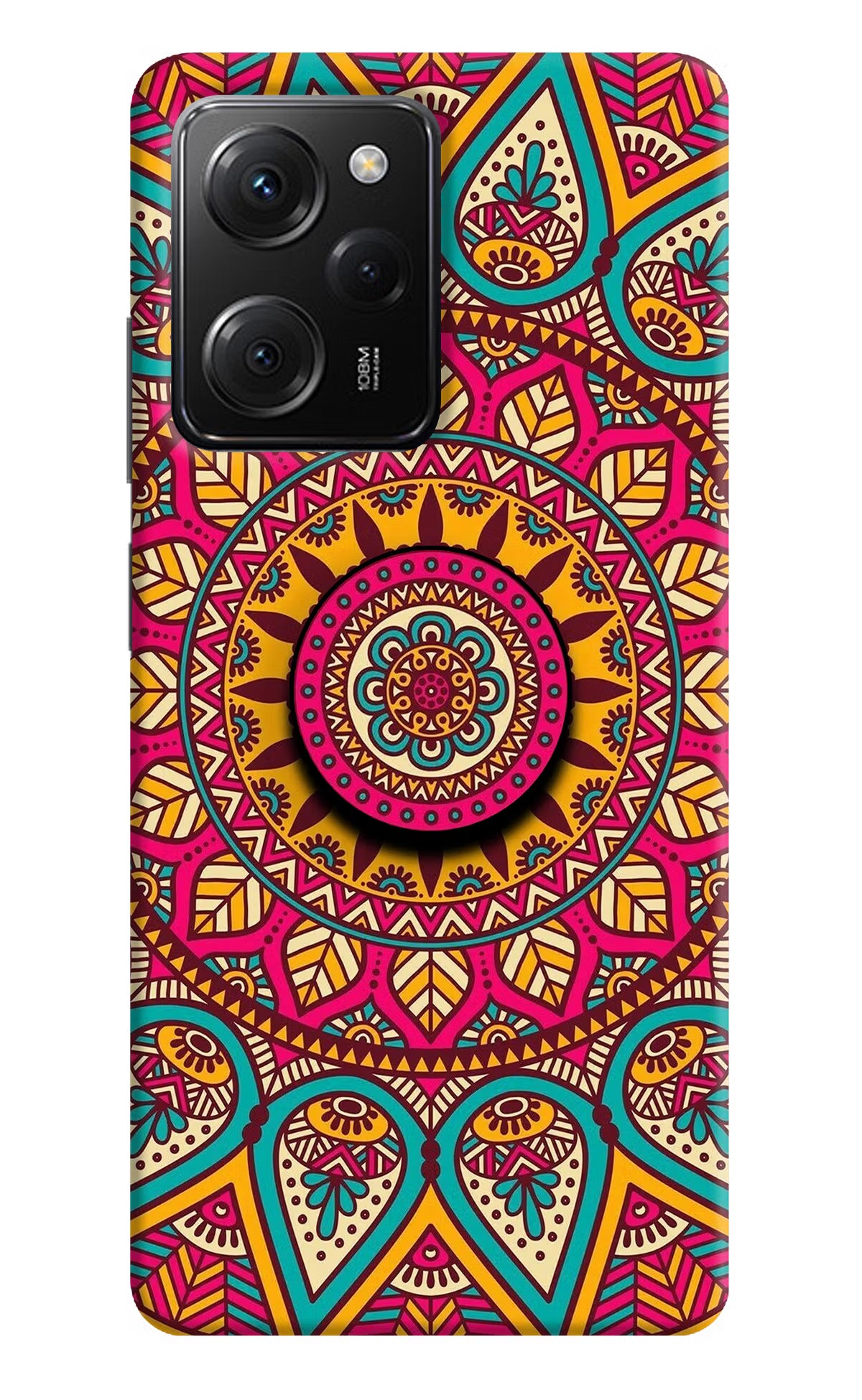 Mandala Poco X5 Pro 5G Pop Case by Casekaro