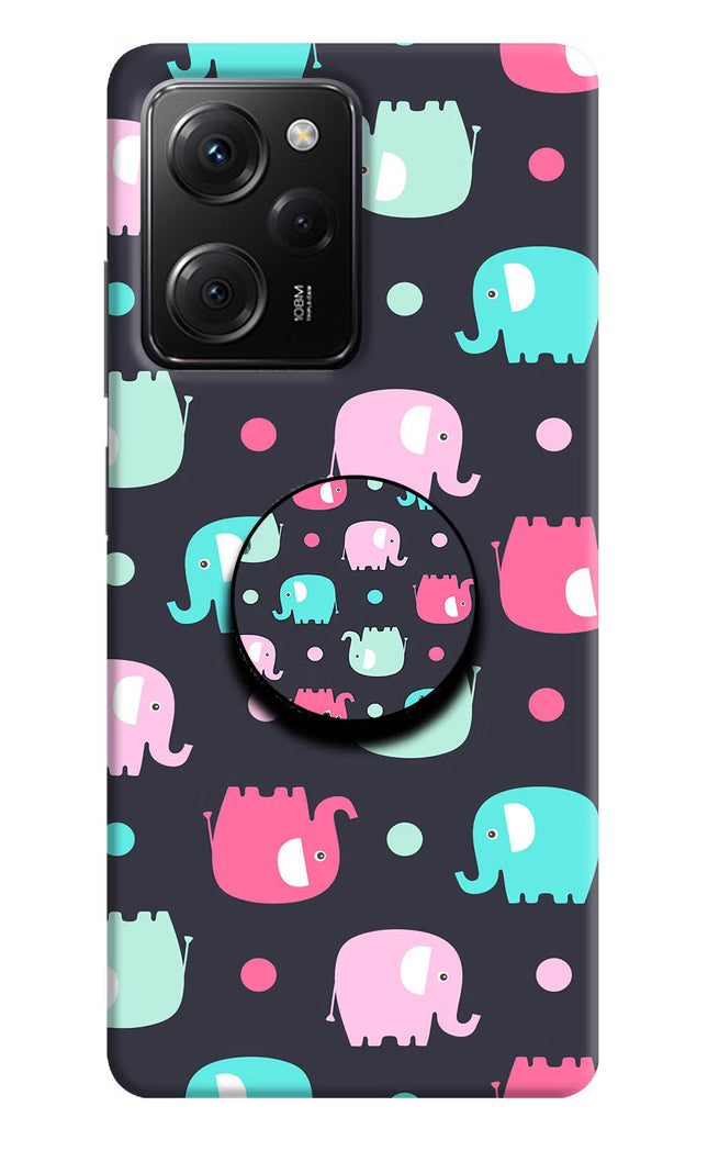 Baby Elephants Poco X5 Pro 5G Pop Case by Casekaro