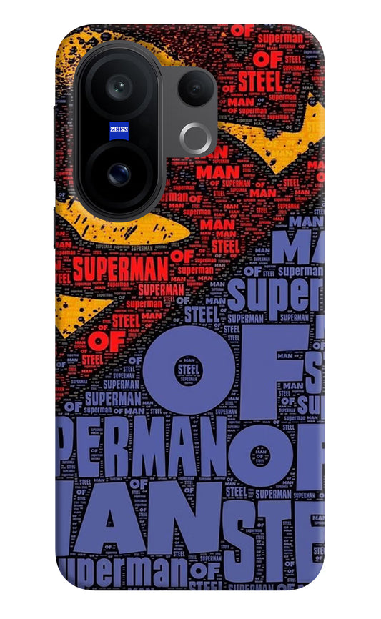 Superman Vivo X200 FE Hard Case Back Cover by Casekaro