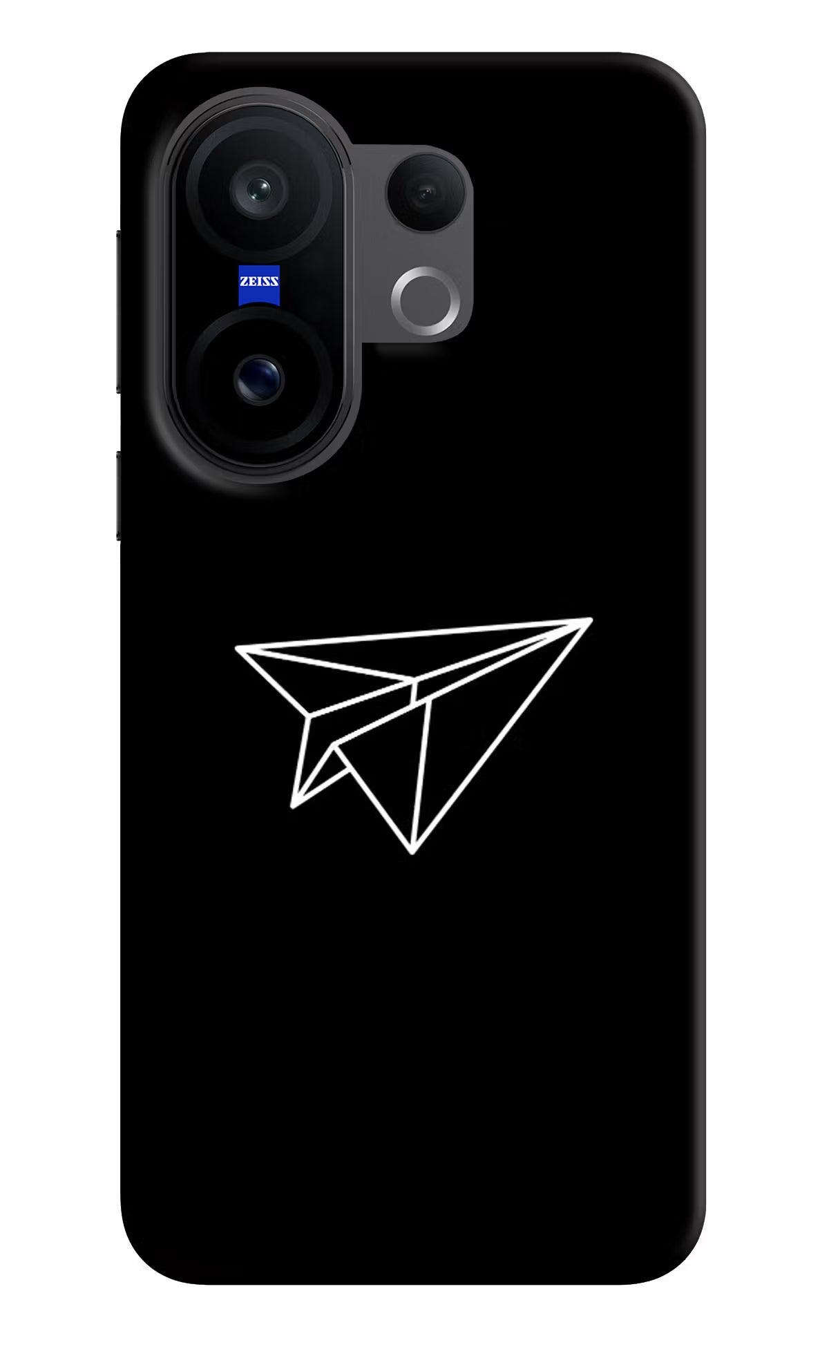 Paper Plane White Vivo X200 FE Hard Case Back Cover by Casekaro