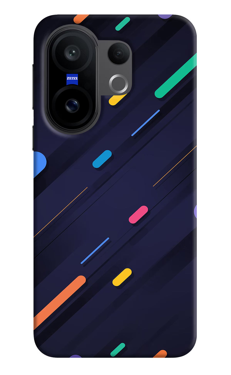 Abstract Design Vivo X200 FE Back Cover, Hard case
