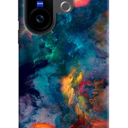 Artwork Paint Vivo X200 FE Hard Case Back Cover by Casekaro