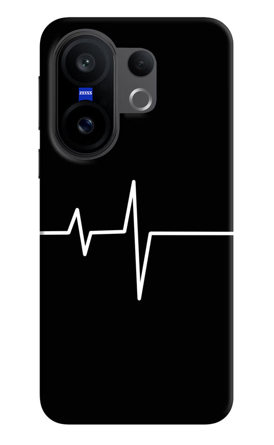 Heart Beats Vivo X200 FE Hard Case Back Cover by Casekaro