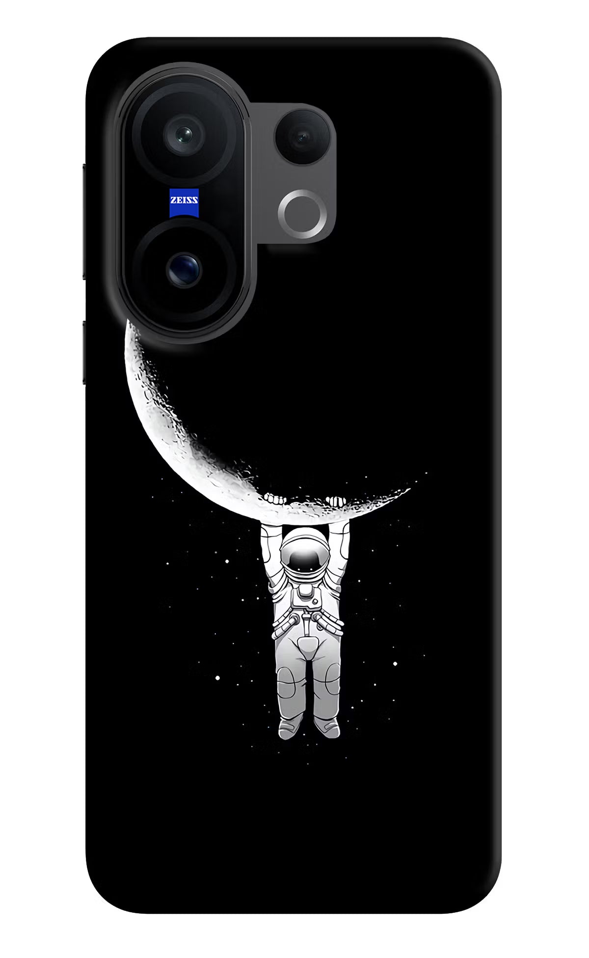 Moon Space Vivo X200 FE Hard Case Back Cover by Casekaro
