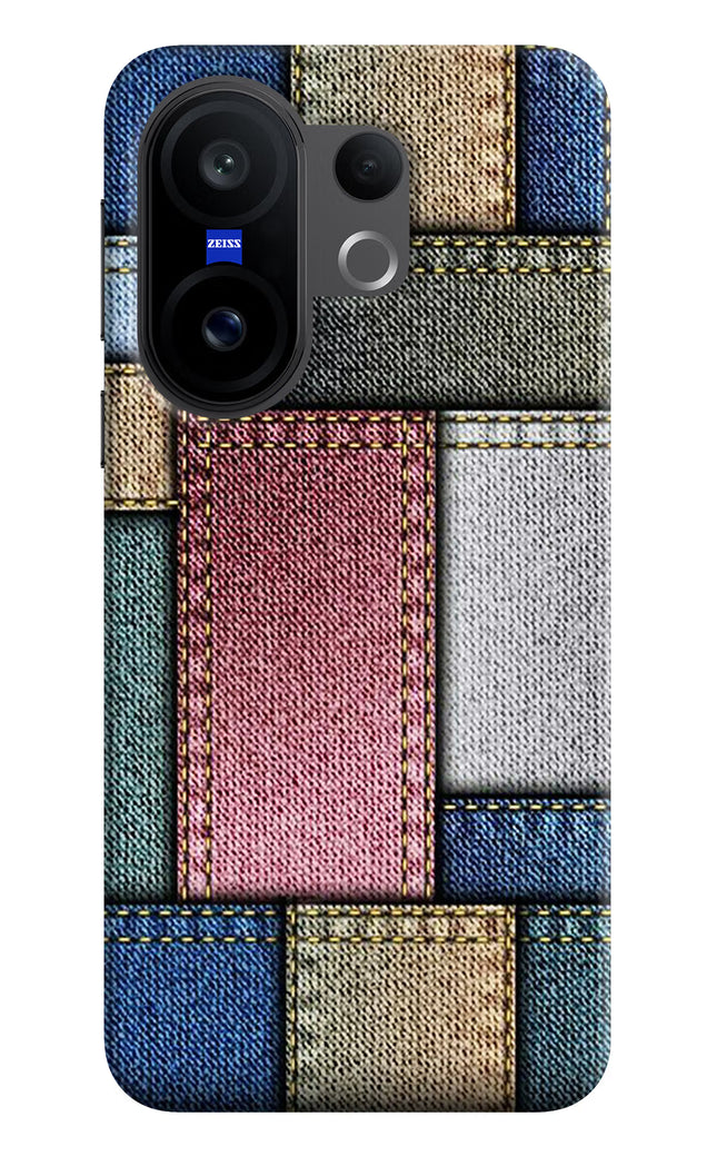 Multicolor Jeans Vivo X200 FE Hard Case Back Cover by Casekaro