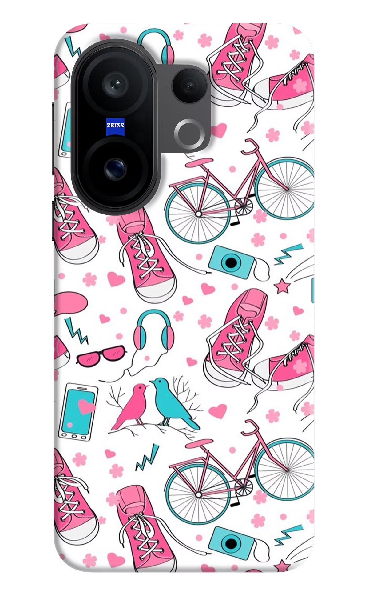 Artwork Vivo X200 FE Hard Case Back Cover by Casekaro