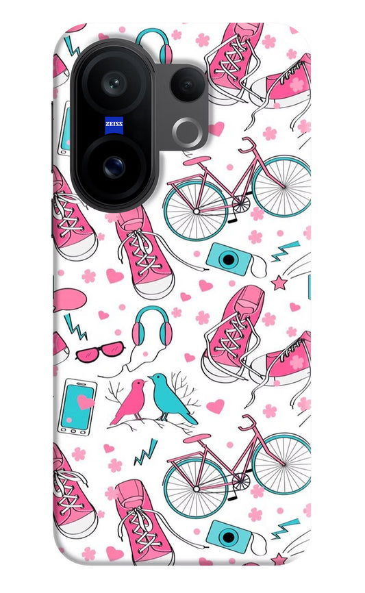 Artwork Vivo X200 FE Hard Case Back Cover by Casekaro