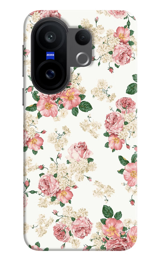 Flowers Vivo X200 FE Hard Case Back Cover by Casekaro