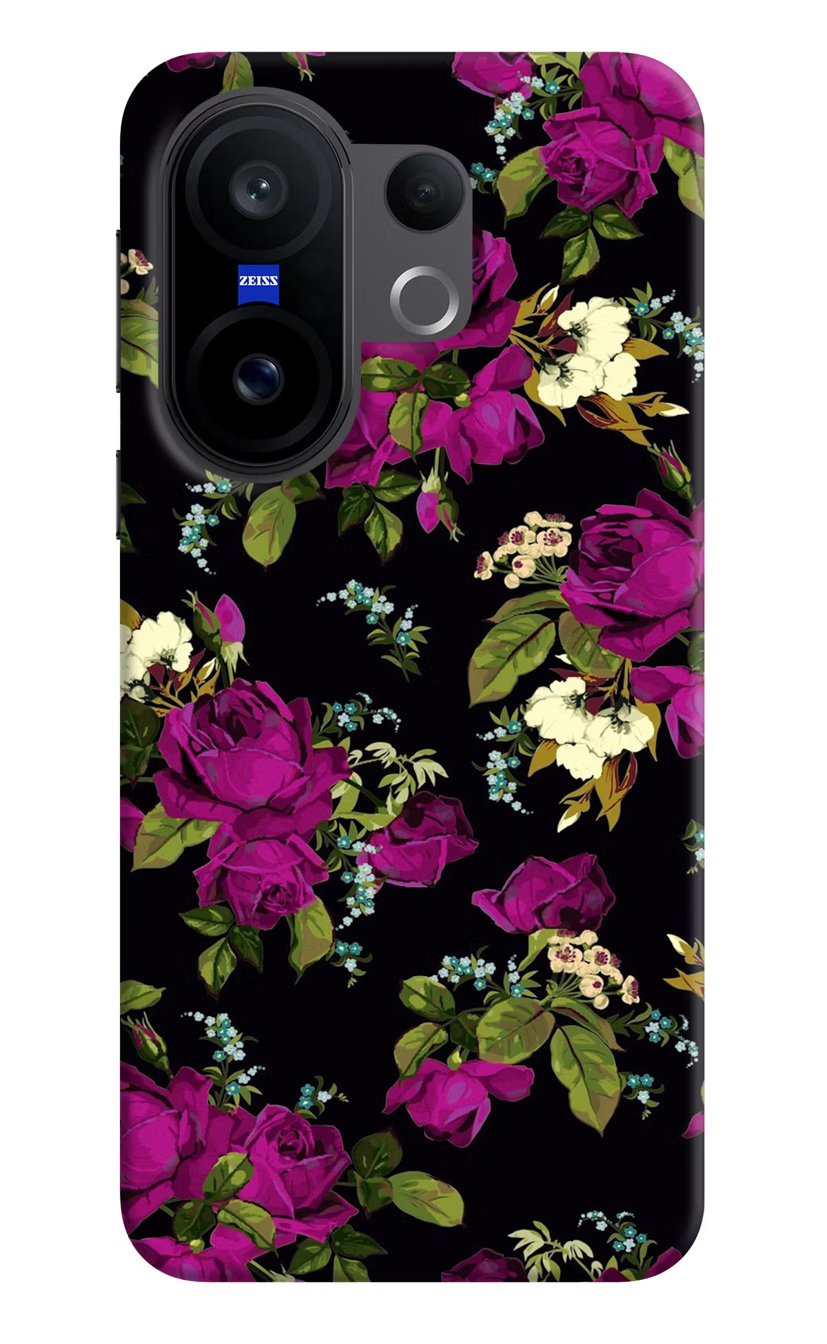 Flowers Vivo X200 FE Hard Case Back Cover by Casekaro