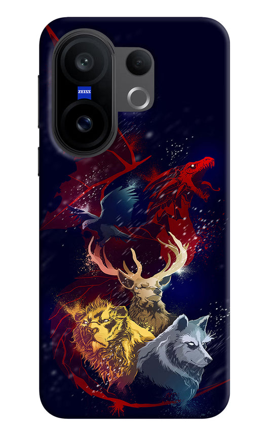 Game Of Thrones Vivo X200 FE Hard Case Back Cover by Casekaro
