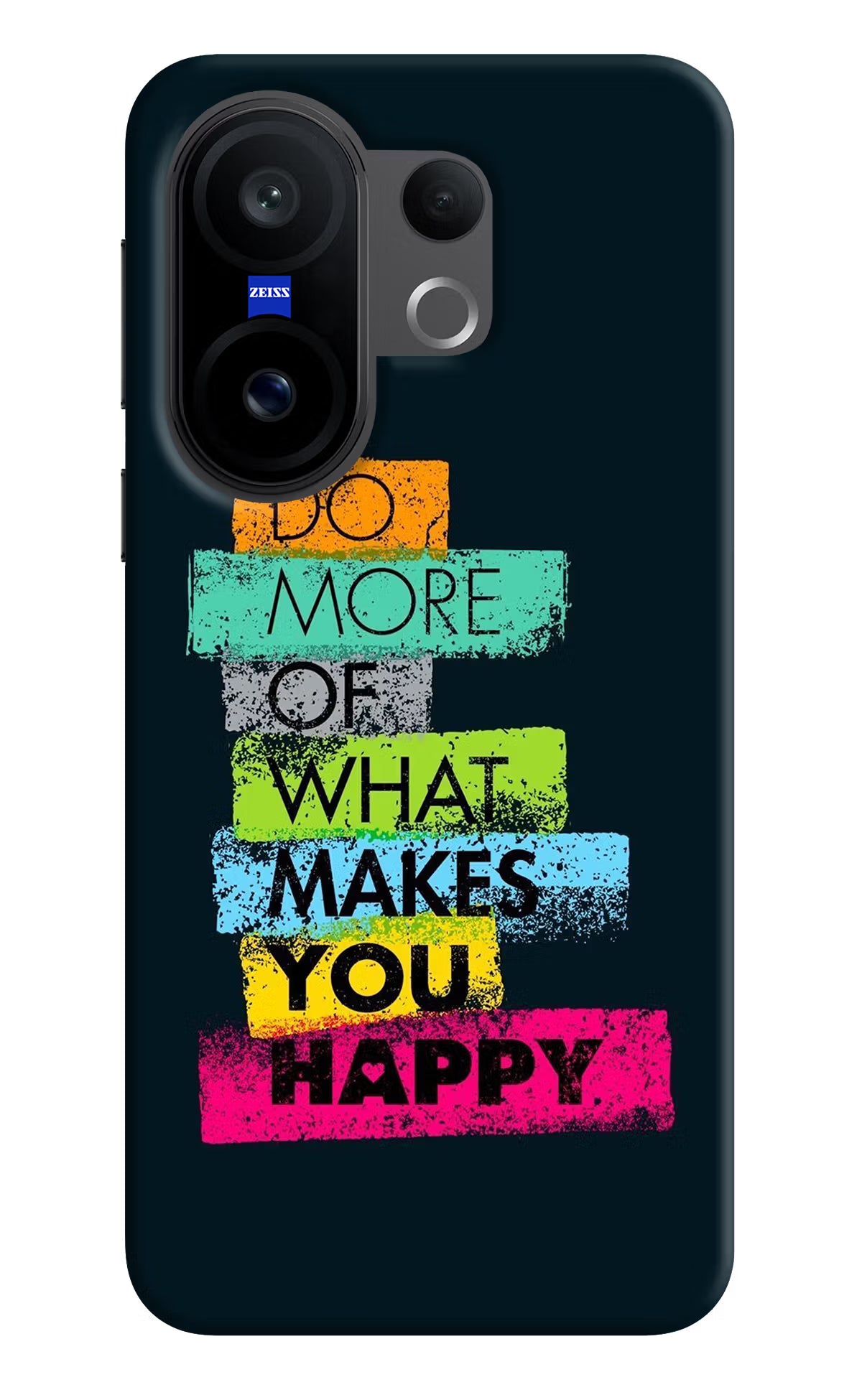 Do More Of What Makes You Happy Vivo X200 FE Hard Case Back Cover by Casekaro