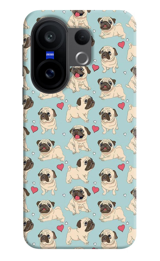 Pug Dog Vivo X200 FE Hard Case Back Cover by Casekaro