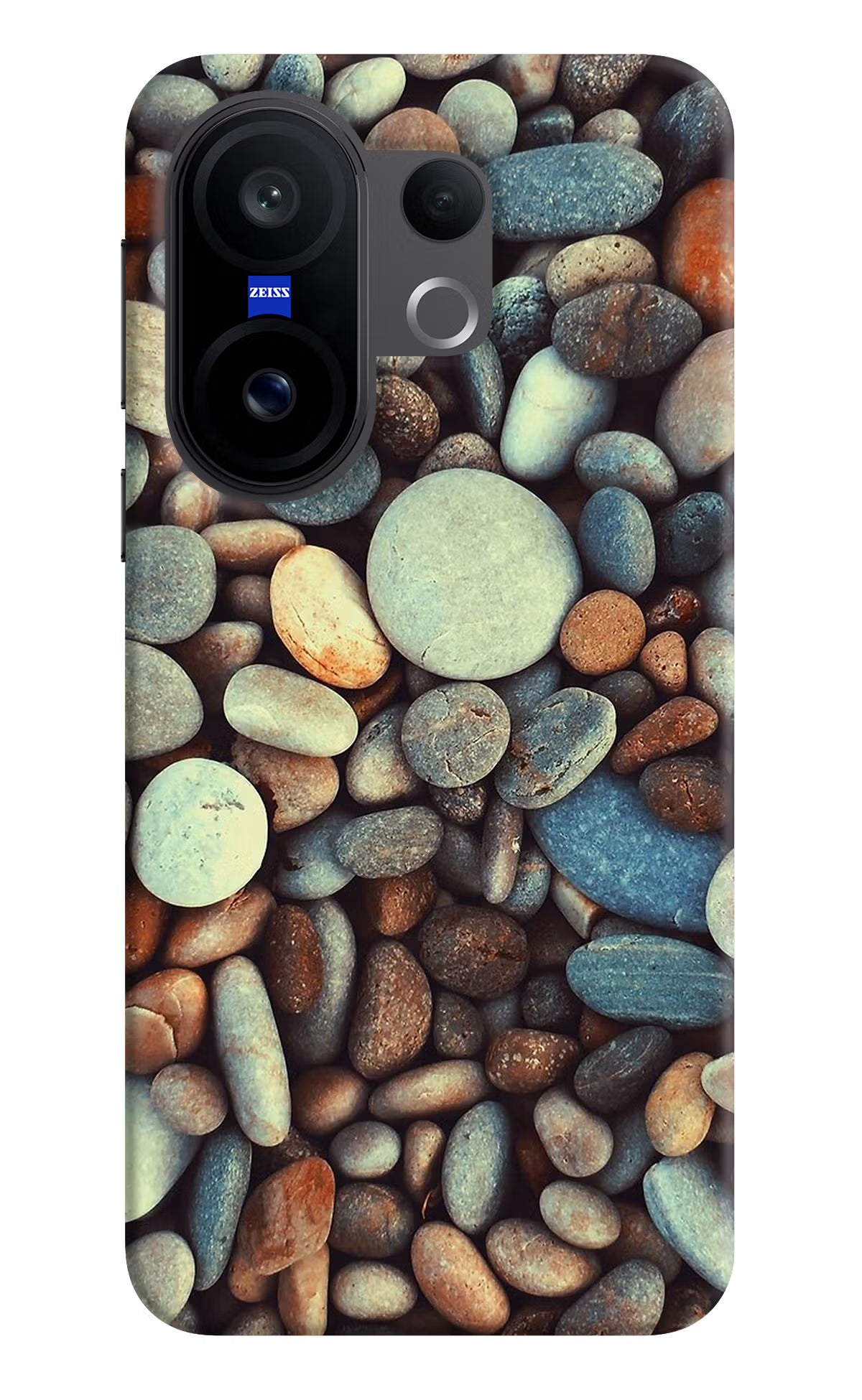 Pebble Vivo X200 FE Hard Case Back Cover by Casekaro